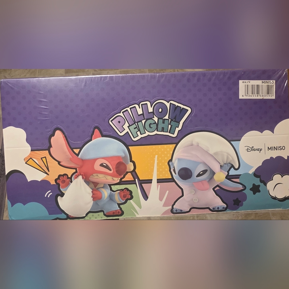 NIB Disney Stitch Pillow Fight Collectables